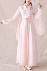 Hanfu-Kleid im alten chinesischen Stil mit Feen-Lufttanz